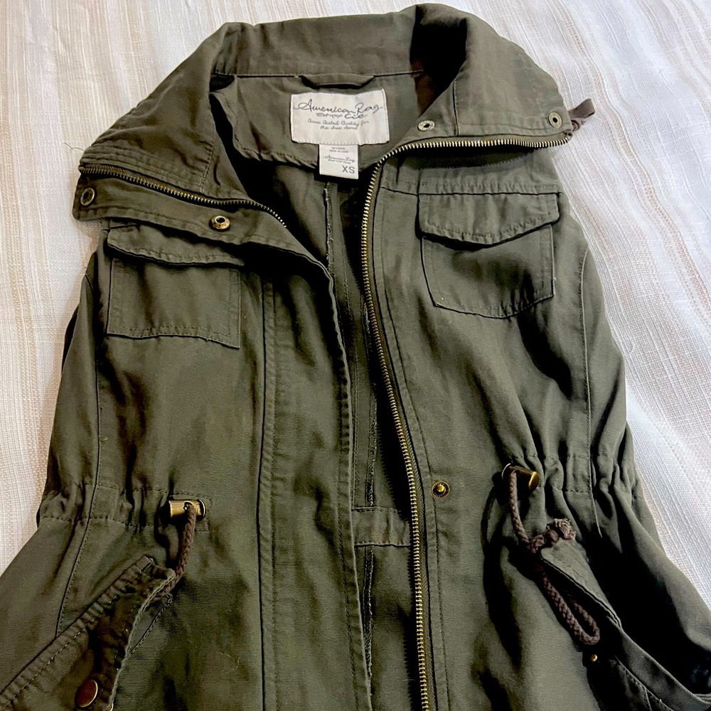 XS Army Green American Rag Vest.  New without tags, never worn.